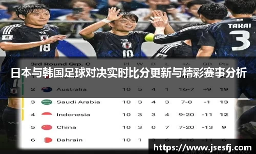 日本与韩国足球对决实时比分更新与精彩赛事分析